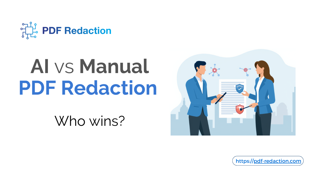 AI vs. Manual PDF Redaction: Which Method Protects Your Privacy Best?